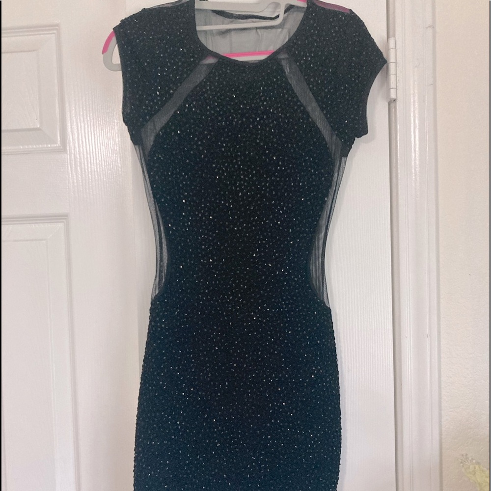 Windsor Heat Black Stone Dress